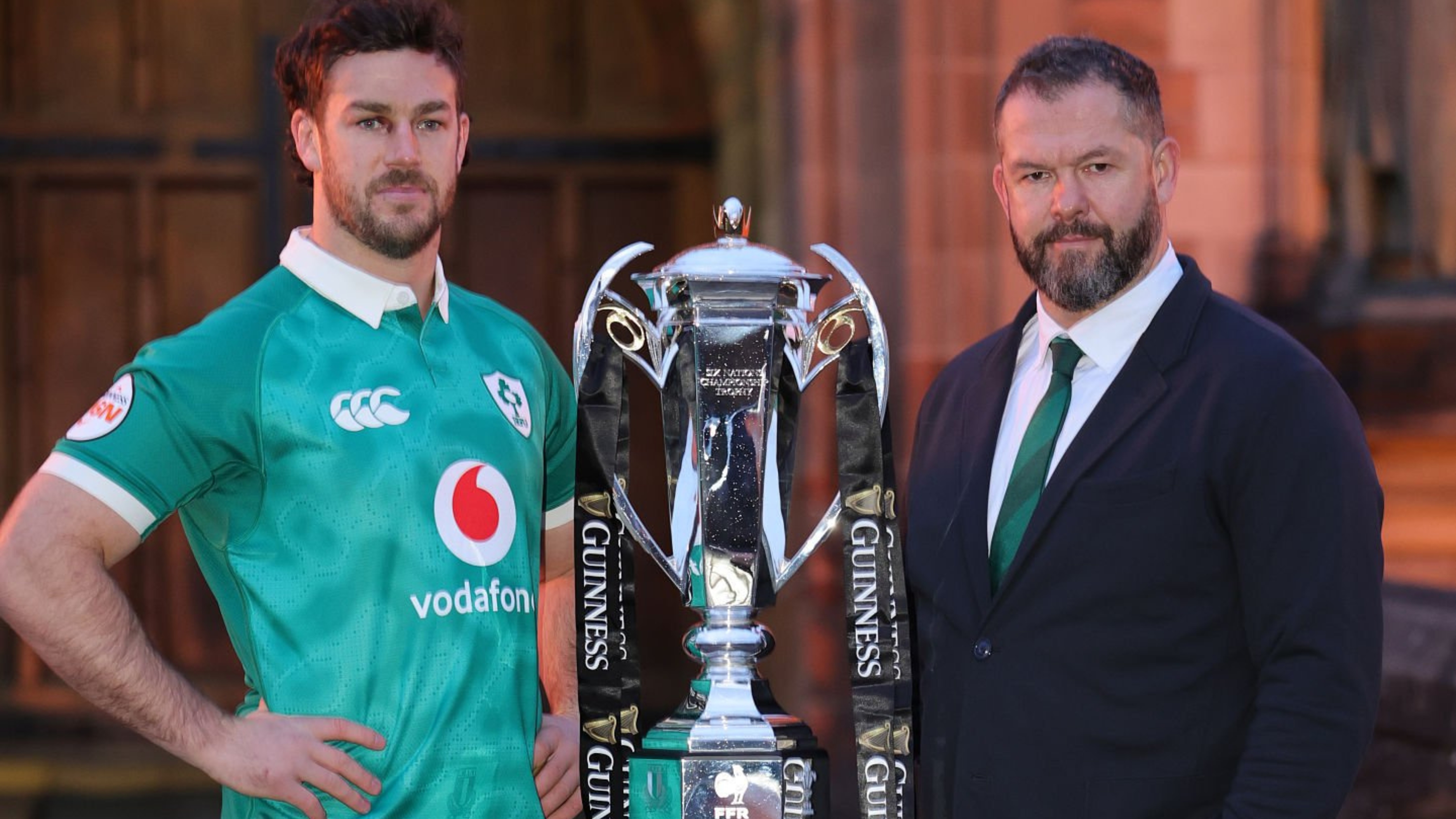 Caelan Doris y Andy Farrell, Irlanda